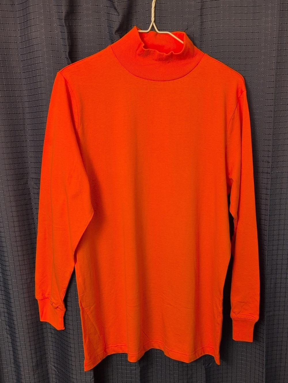 NWOT Roaman's Bright Orange Mock Turtleneck Tunic 14/16